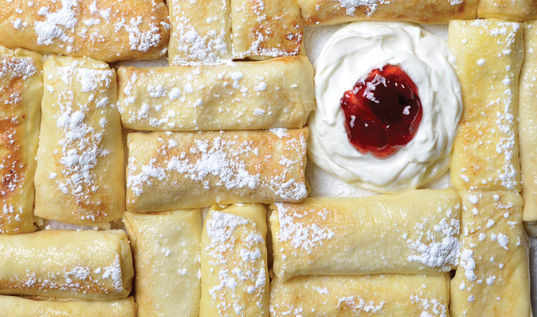 Cheese Blintz by Chef/co-owner Ami Hassan, Falafel Place