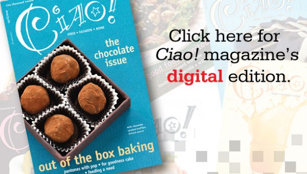 Ciao Magazine cover - April-May 2012
