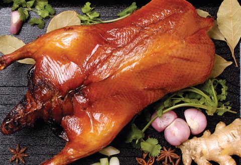 Barbeque Duck by Chef Hong Jian Zhu of North Garden Restaurant