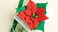 Chocolate Poinsettias by Chefs Doug Krahn and Betty Lai of Chocolate Zen Bakery