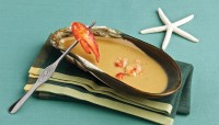 Lobster Bisque by Chef/owner Arnaldo Carreira of Orlando's Seafood Grill