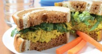 Spicy Tuna Sandwich by Chef/owner Wendy Murray of The Underground Café