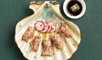 Tuna Carpaccio by Chef/owner Arnaldo Carreira of Orlando’s Seafood Grill