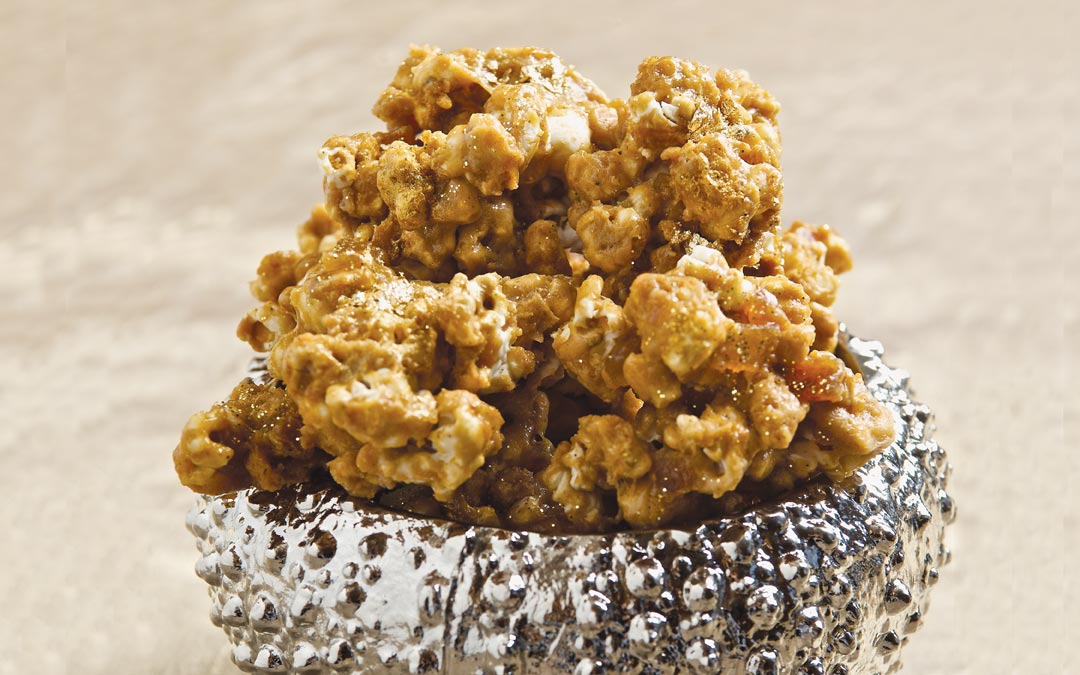 Gilded Caramel Corn