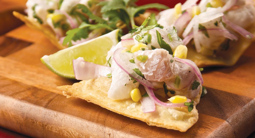 Peru Meets Lake Winnipeg Ceviche