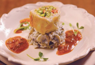 Vegetable Strudel by Chef Neil Higginson of Fort Gibraltar