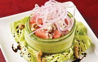 Watermelon salad by Michael Day of Hermanos