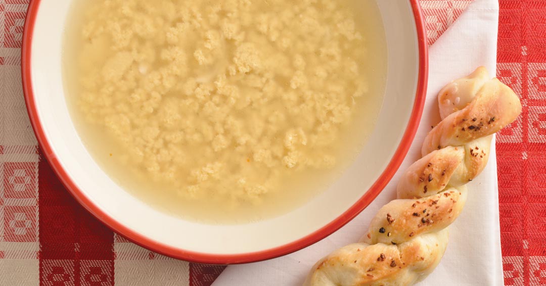 Stracciatella Soup