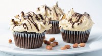 Chocolate Peanut Butter Cupcakes by Baker/owner Chris Atkinson of Lilac Bakery