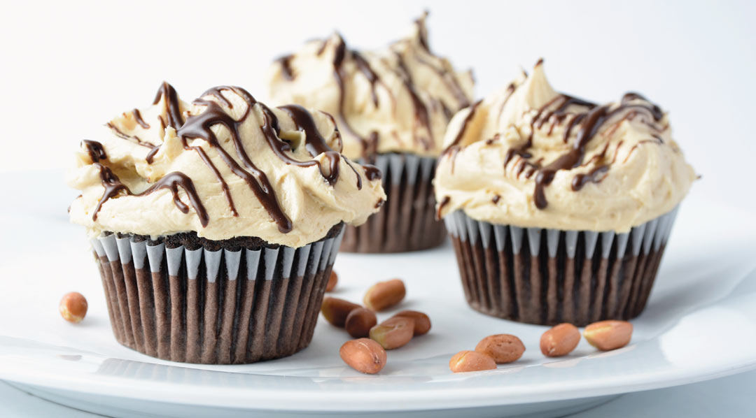 Chocolate Peanut Butter Cupcakes