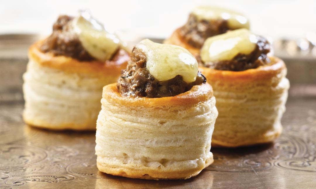 Wild Mushroom and Gruyère Tartlets