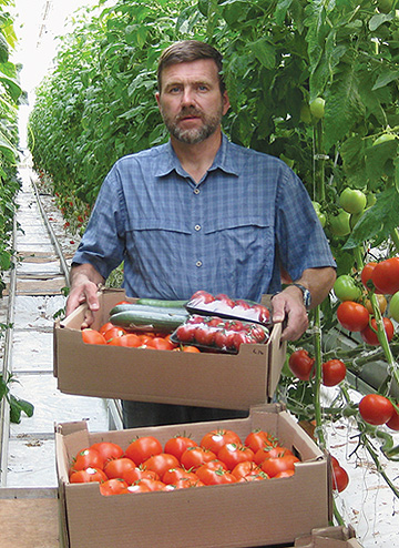 Murray Warkentin of Greenland Gardens Murray Warkentin of Greenland Gardens