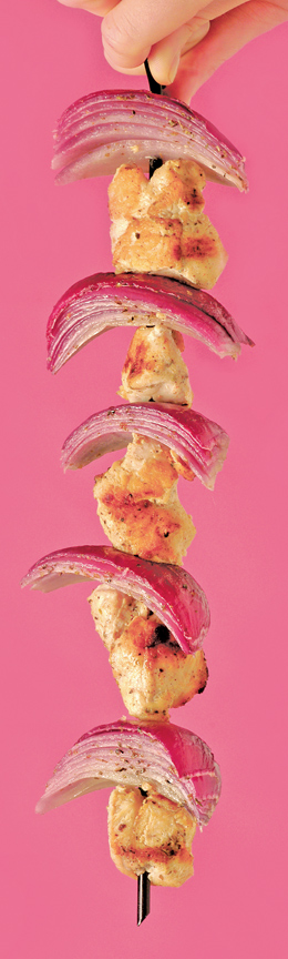 Chicken Souvlaki by George Karasoulis of Pembina Village Restaurant