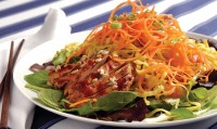 Korean Chicken Cold Noodle Salad by Damian Belanger of Bon Vivant!