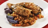 Red Snapper with Beans