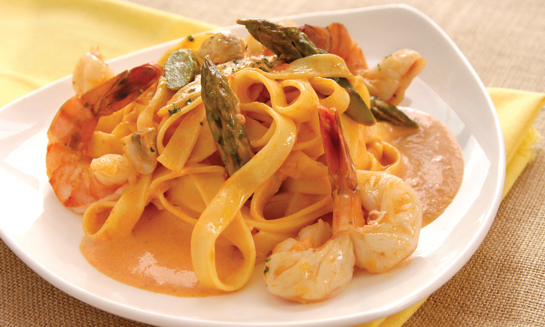 Fettuccine alla Diva by Chef Giacomo Appice of Tre Visi