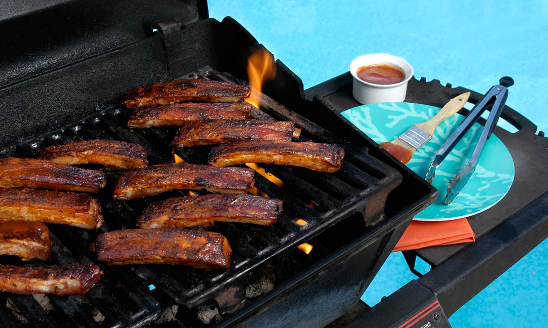 Original Barbeque Pork Ribs by Chef Roger LeBleu of Lovey's BBQ and Smokehouse