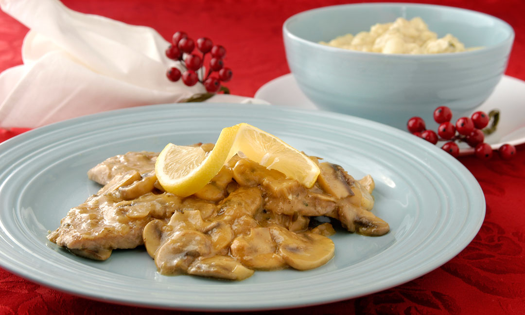 Veal Scaloppini Alla Marsala by Chef Pasquale Greco of Paradise Restaurant