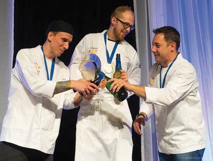 Gold Medal Plates winners: Jamie Snow, östen Rice and Michael Schafer; photo by Dan Harper Photography Gold Medal Plates winners: Jamie Snow, östen Rice and Michael Schafer; photo by Dan Harper Photography