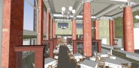 Artist rendering of Jane’s dining room, rendering courtesy of Prairie Architects Inc.