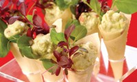 Avocado Mousse Cornets by Sous chef Cameron Huley of St. Charles Country Club