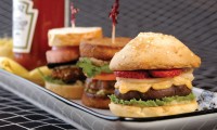 Dessert Burger by Chef Barbara O'Hara of Dessert Sinsations Cafe