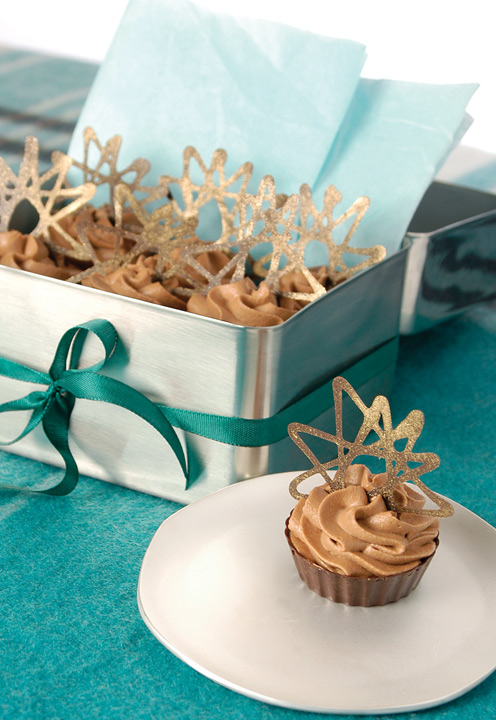 Chocolate Mint Mousse Cups by Renee Conrad of Sweet Endings Cafe