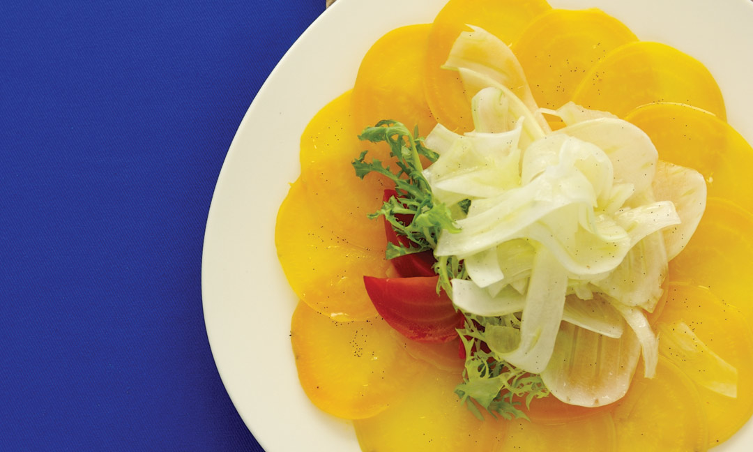 Golden Beet Carpaccio