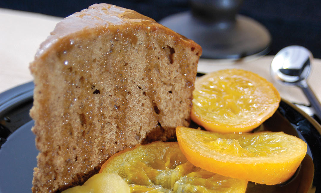 Honey Cake, Orange Confit