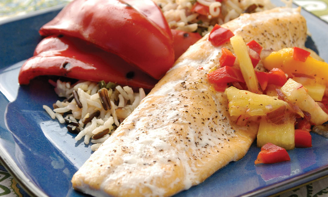 Manitoba Arctic Char with Fruit Salsa