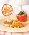 Tomato Tapas Trio by Chef/owner Morgan Carnegie of Luce