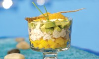 Trout Trifle with Horseradish Dressing by Chef Barry Saunders of The Current