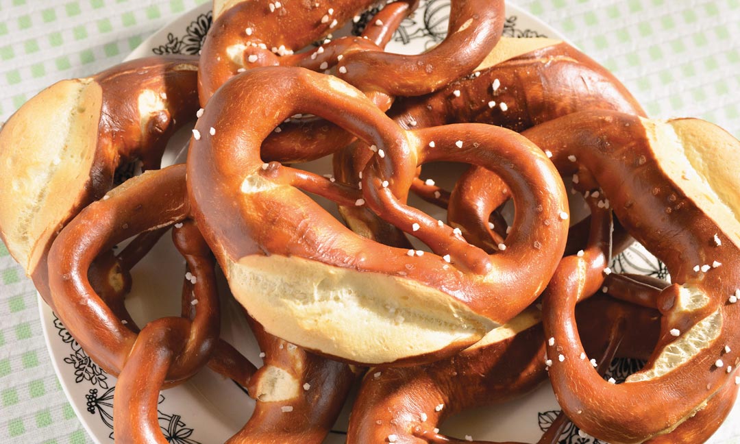 Salt Pretzels by Baker/owner Andreas Ingenfeld of The Crusty Bun