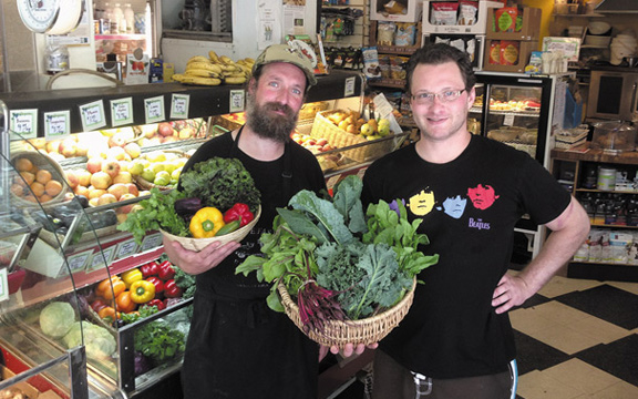 Stephen Kirk and Christopher Nause of Organic Planet Stephen Kirk and Christopher Nause of Organic Planet
