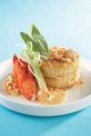 Free range chicken and lobster ragoût in puff pastry baskets by Executive Chef Jason Gower of Delta Winnipeg's Blaze Bistro