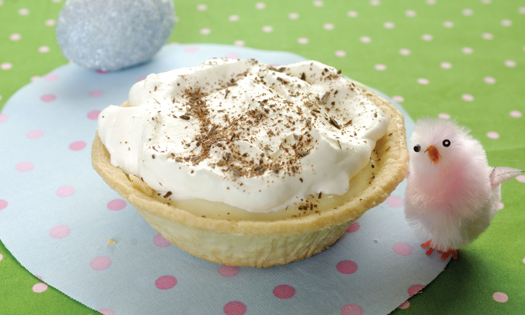Personal Banana Cream Pies by Owner Tomas Sohlberg of Stella's Bakery Cafe