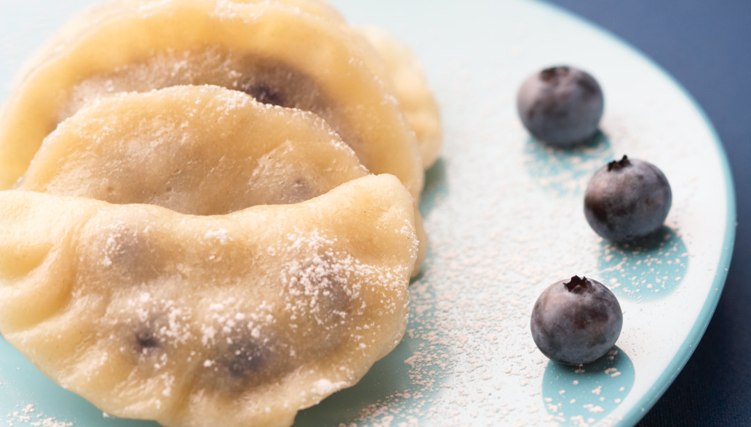 Blueberry Perogies