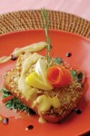 Cashew Crusted Salmon with Maple-Miso Glaze by Chef/owner Chris Stoneham of Enorae Bistro