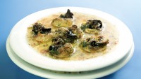 Escargots Bourguignonne by Chef Pierre Molin ofRed Lantern Restaurant