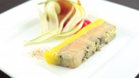 Foie Gras de Canard en Terrine by Chef Bernard Mirlycourtois of Brasserie Mirlycourtois