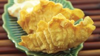 Fried Seafood Dumpling by Chef Ming Chen and Chef Geoffrey Young of Kum Koon Garden