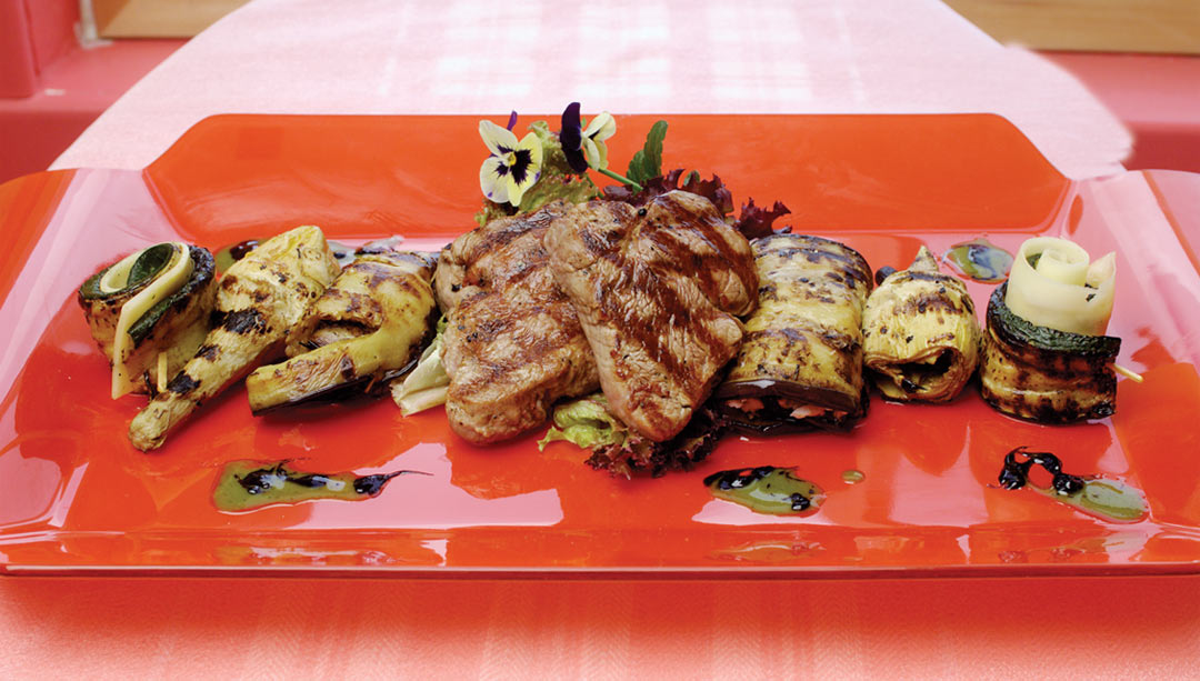 Grilled Veal Medallions