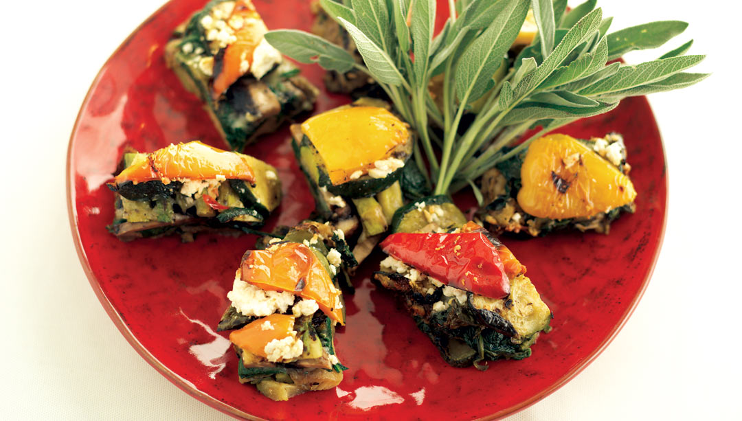 Grilled Vegetable Casserole by Chef Patrick Shrupka of Amici