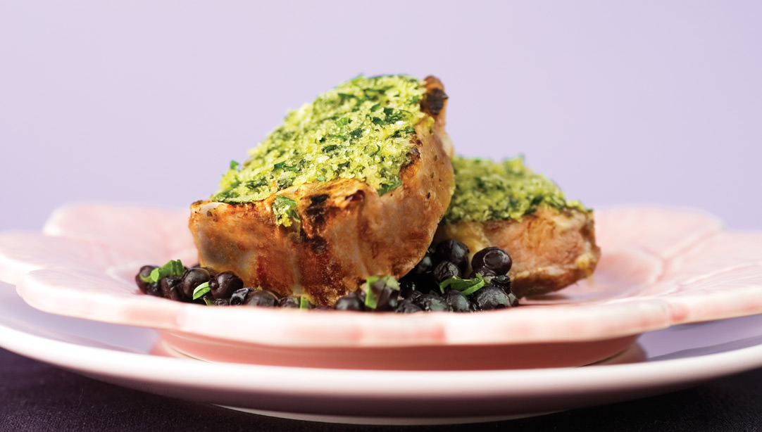 Uncle Julian’s Herb-Encrusted Lamb Chop