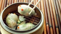 Shrimp & Spinach Dumpling by Chef Ming Chen and Chef Geoffrey Young at Kum Koon Garden