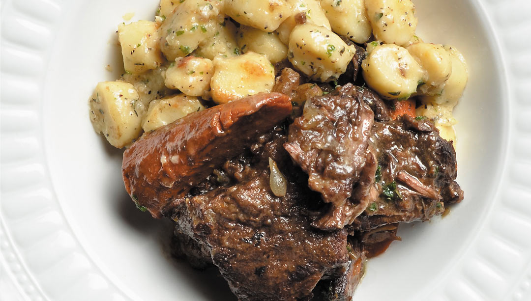 Boeuf à la Bourguignon by Chef Melissa Makarenko, Resto Gare