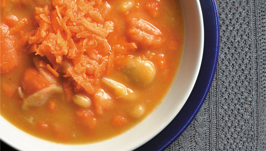 Carrot and Butter Bean Soup