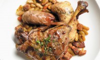 Confit de Canard avec Cassoulet Blonde by Chef Melissa Makarenko, Resto Gare