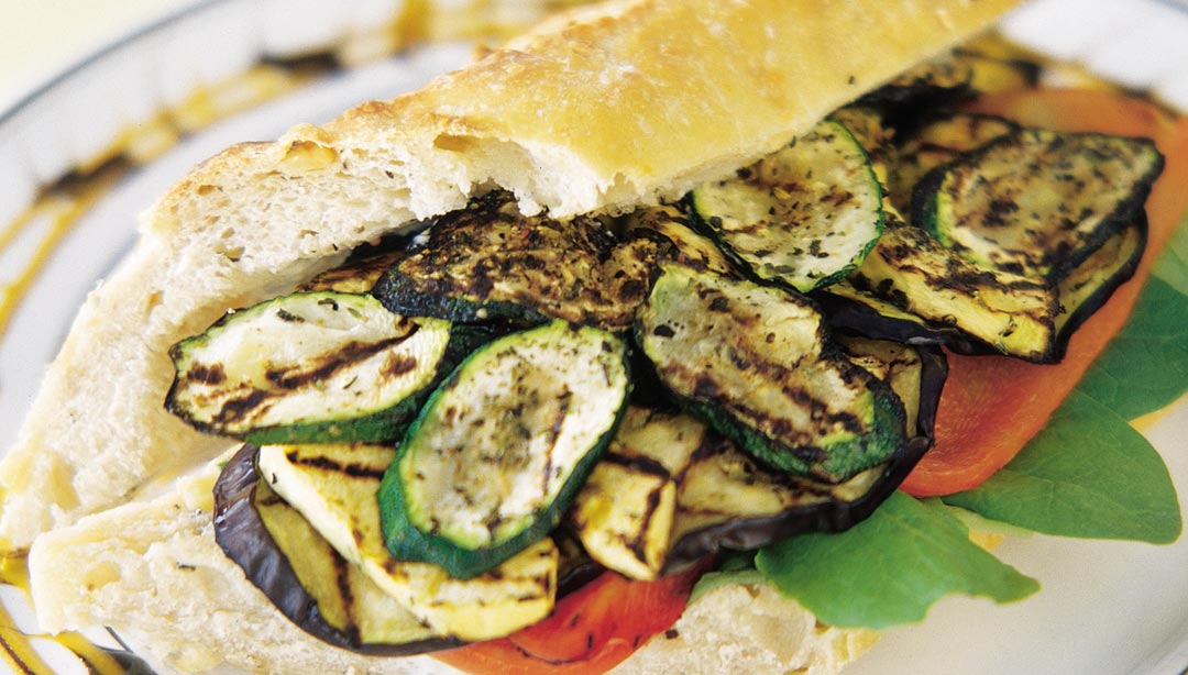 Grilled Vegetable Sandwich