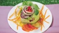 Rabbit Food Salad by Chef Jonathan Buffie and Pastry Chef Doug Krahn, Breadworks